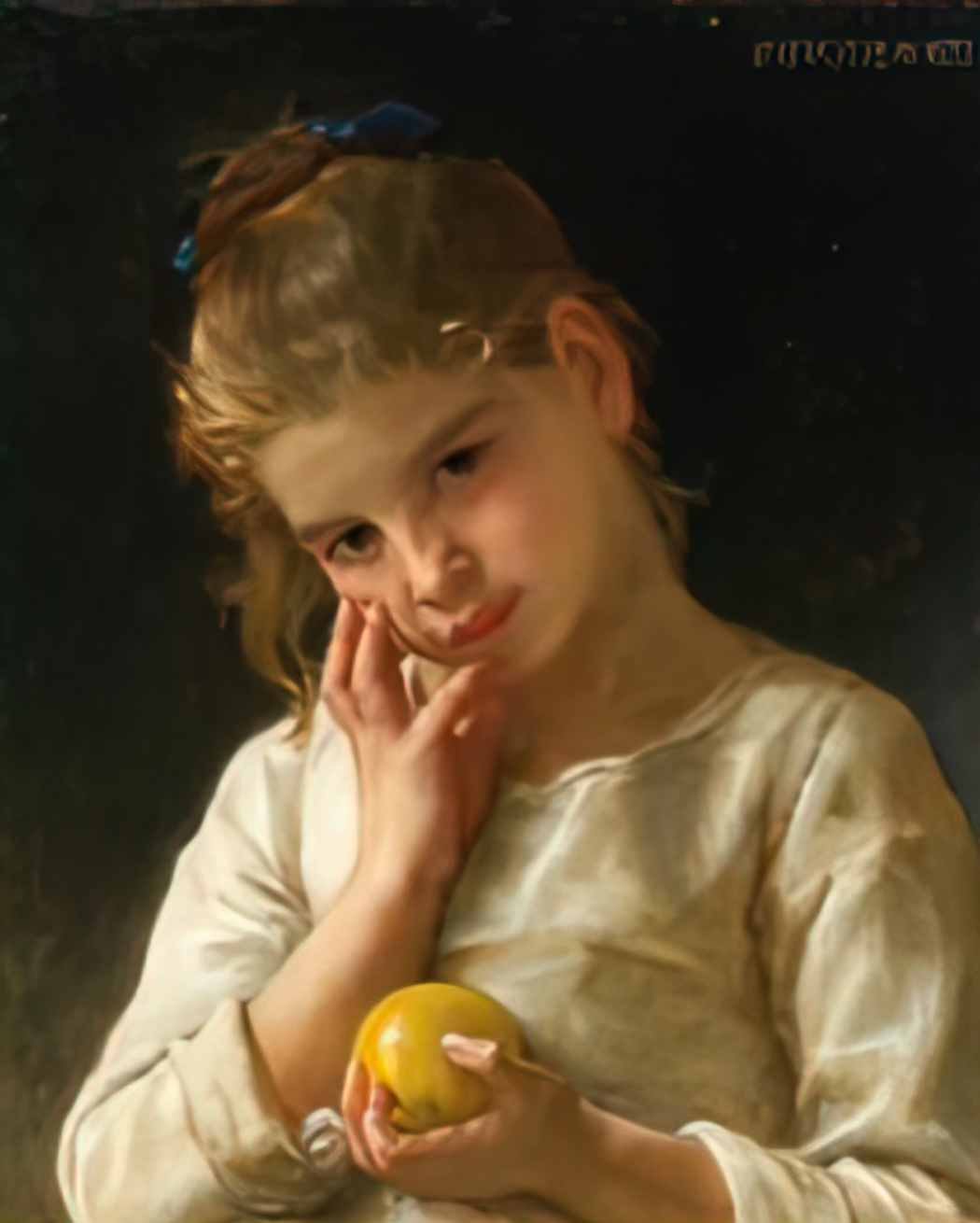 William Adolphe Bouguereau lemon Art A4 Photo Print