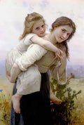 William Adolphe Bouguereau not too much to carry Art A4 Photo Print