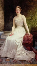 William Adolphe Bouguereau portrait of madame olry roederer Art A4 Photo Print