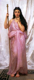 William Adolphe Bouguereau priestess 1902 Art A4 Photo Print