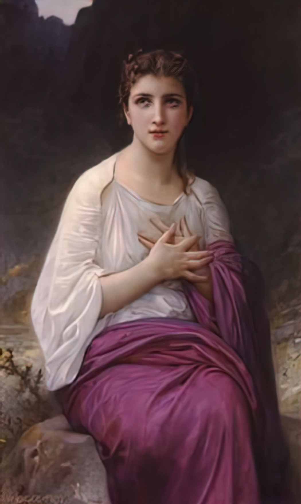 William Adolphe Bouguereau psyche Art A4 Photo Print