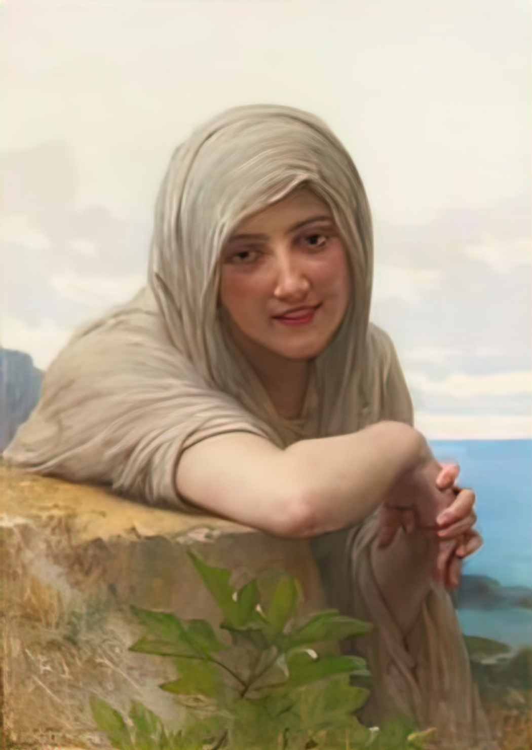 William Adolphe Bouguereau recollection Art A4 Photo Print