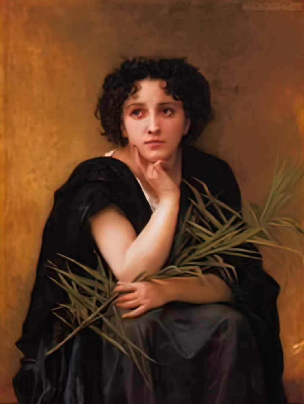 William Adolphe Bouguereau reflection 1 Art A4 Photo Print