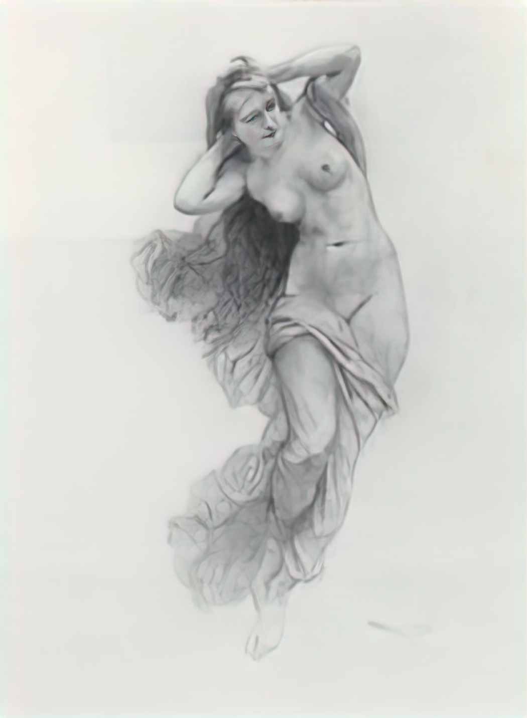 William Adolphe Bouguereau sketch for night Art A4 Photo Print