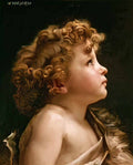 William Adolphe Bouguereau st john the baptist as a child Art A4 Photo Print