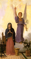 William Adolphe Bouguereau the annunciation 2 Art A4 Photo Print