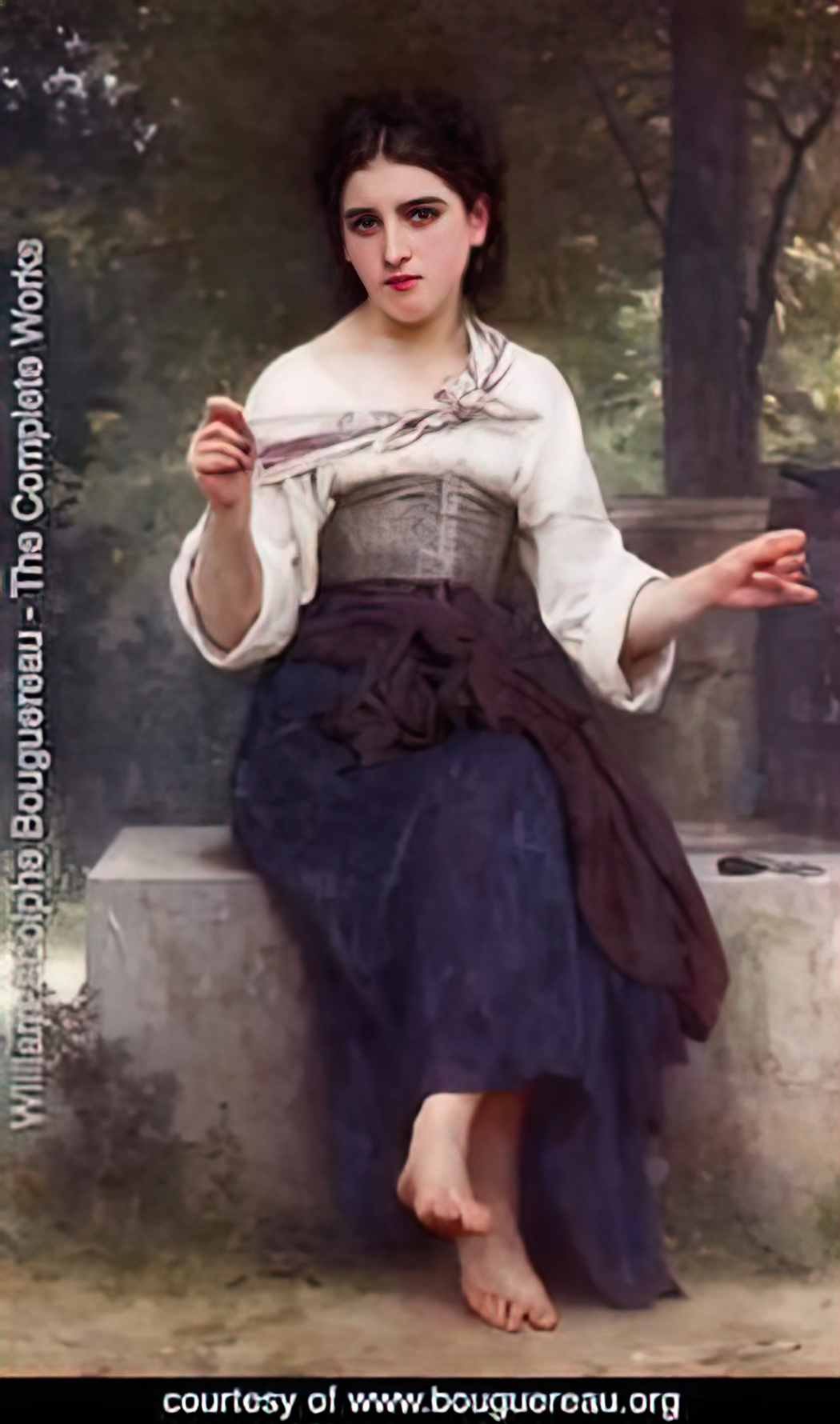 William Adolphe Bouguereau the dressmaker Art A4 Photo Print