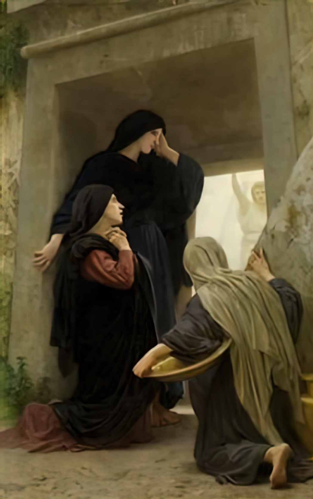 William Adolphe Bouguereau the holy women at the tomb Art A4 Photo Print