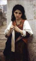 William Adolphe Bouguereau the little knitter.png!PinterestSmall Art A4 Photo Print