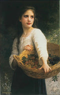 William Adolphe Bouguereau the plums Art A4 Photo Print