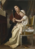 William Adolphe Bouguereau the vow c 1862 Art A4 Photo Print