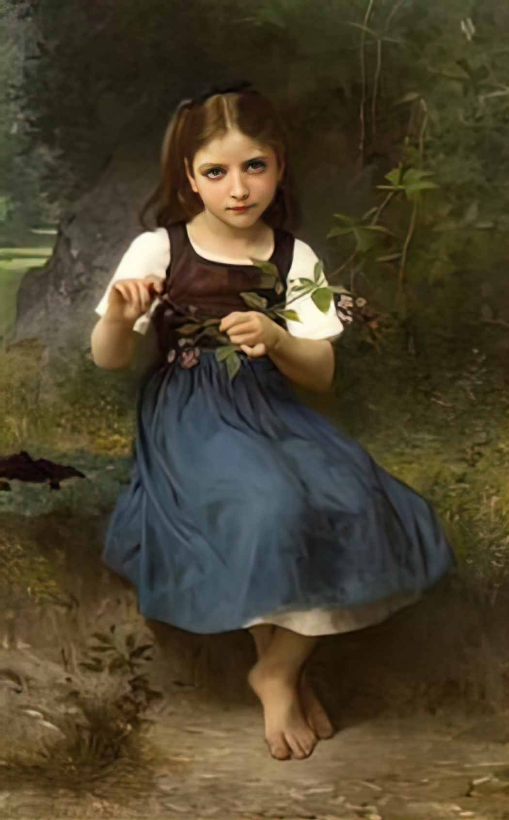 William Adolphe Bouguereau unkown Art A4 Photo Print