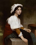 William Adolphe Bouguereau william adolphe bouguereau italienne la fo Art A4 Photo Print
