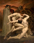 William Adolphe Bouguereau william bouguereau dante and virgile 2 Art A4 Photo Print