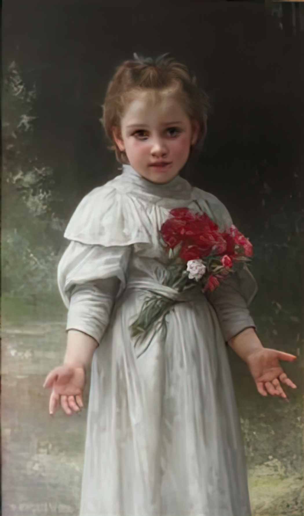 William Adolphe Bouguereau yvonne 1896 Art A4 Photo Print