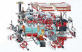 William Allchin Traction engine cutaway A4 Photo Print