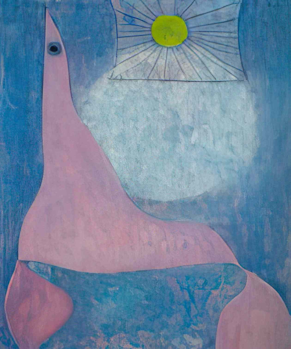 William Baziotes moon animal 1950 Art A4 Photo Print