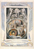 William Blake Behemoth And Leviathan From The Book Of Job 1 A4 Photo Print