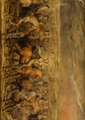 William Blake Chaucers Canterbury Pilgrims CROP A4 Photo Print