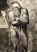 William Blake Joseph Of Arimathea Among The Rocks Of Albion crop A4 Photo Print