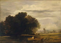 William Collins dedham ferry Art A4 Photo Print