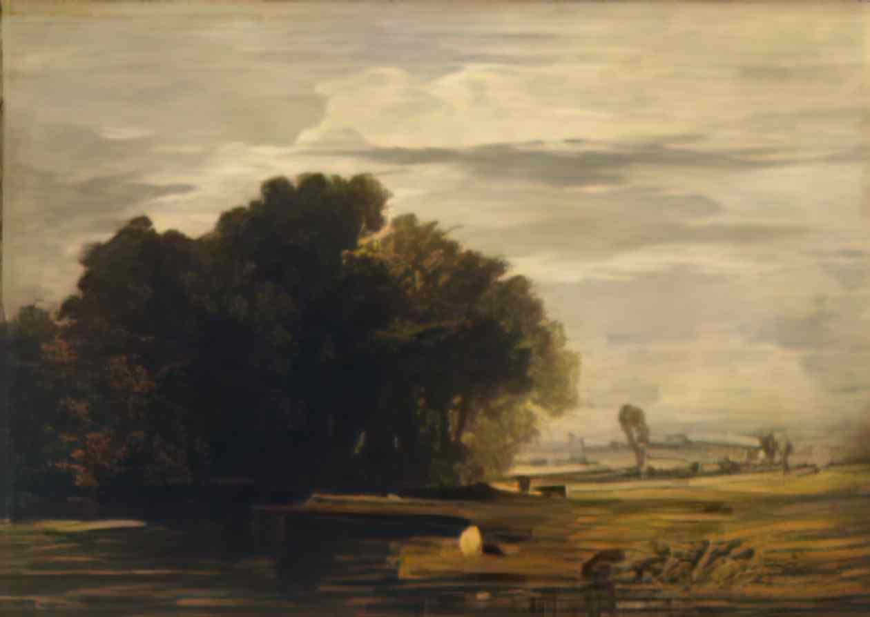 William Collins dedham ferry Art A4 Photo Print