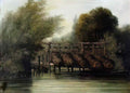 William Collins eel pots Art A4 Photo Print