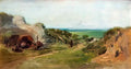 William Collins landscape the gypsy camp Art A4 Photo Print