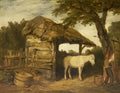 William Collins rustic shed Art A4 Photo Print