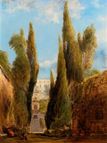 William Collins the villa d este tivoli 1842 Art A4 Photo Print