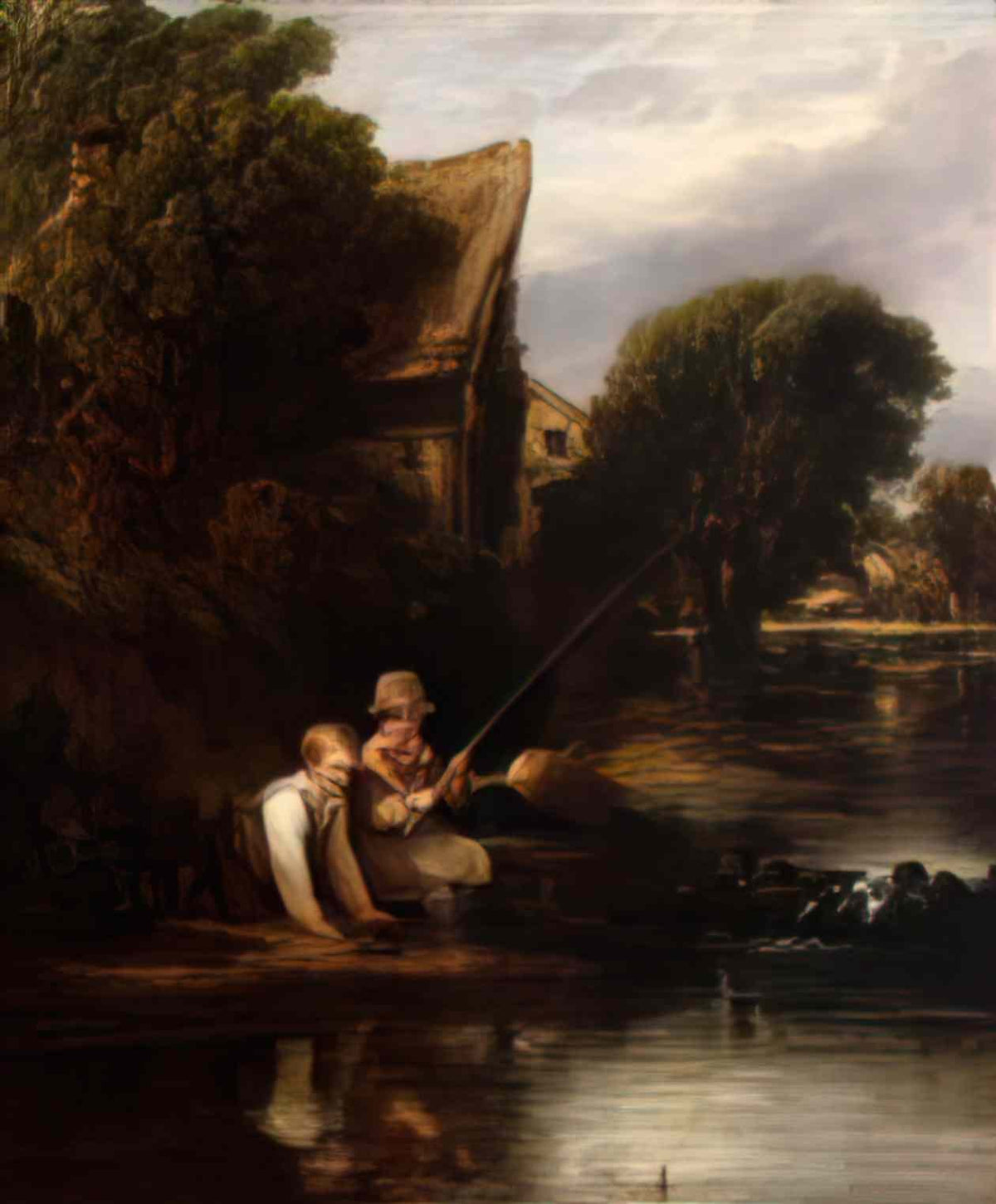 William Collins young anglers 1820 Art A4 Photo Print