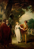 William Hamilton a winter s tale act iv scene 3 the shepherd s cot 17 Art A4 Photo Print