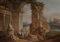 William Hamilton classical ruins 1778 2 Art A4 Photo Print