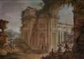 William Hamilton classical ruins 1778 Art A4 Photo Print