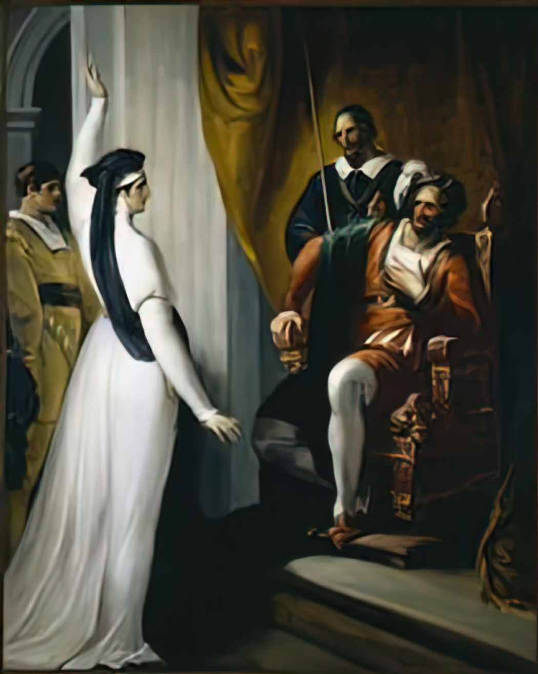 William Hamilton isabella appealing to angelo 1793 Art A4 Photo Print