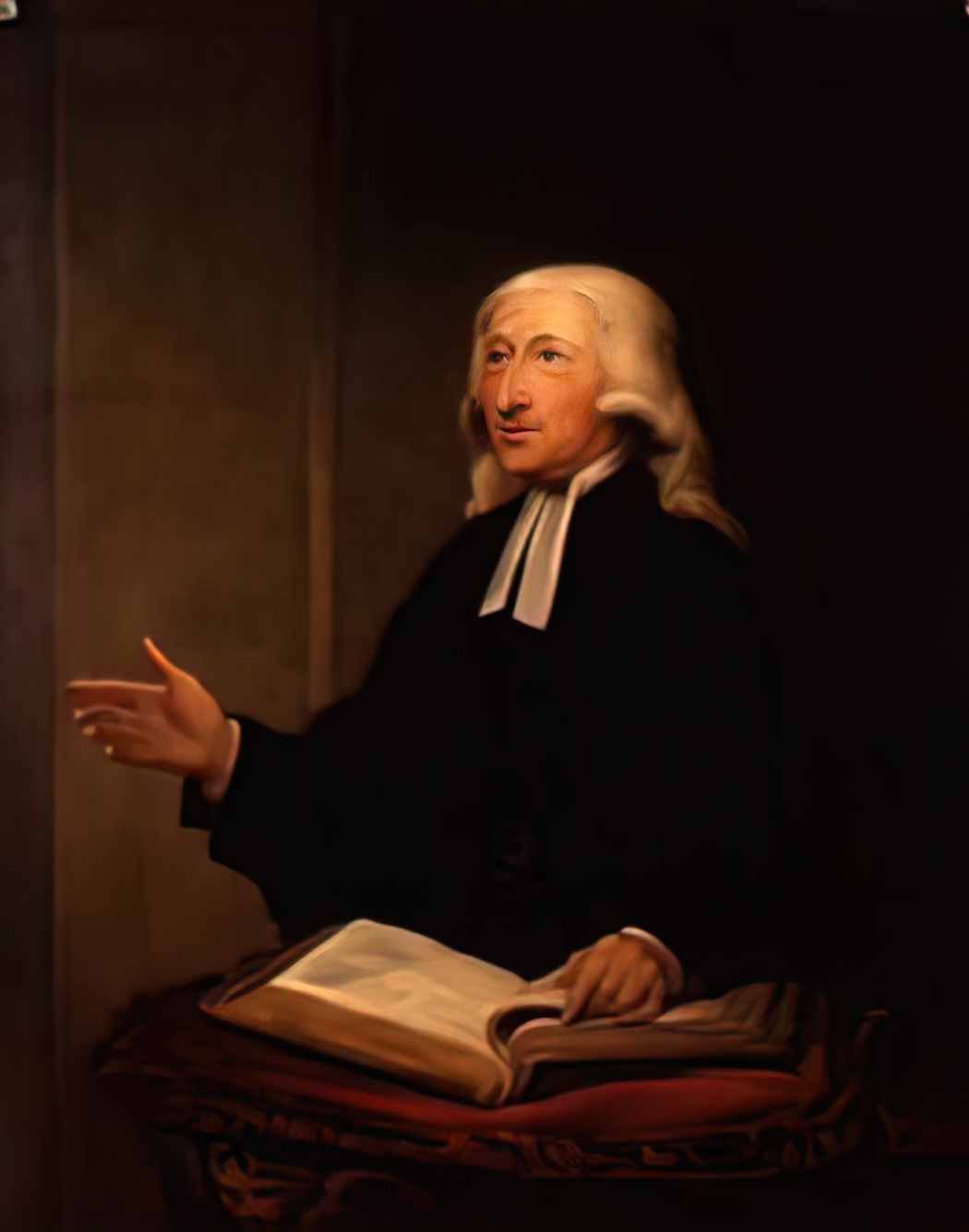 William Hamilton john wesley 1788 Art A4 Photo Print