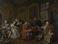 William Hogarth Marriage A la Mode 1, The Marriage Settlement A4 Photo Print