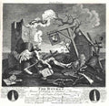 William Hogarth The Bathos 18thc A4 Photo Print