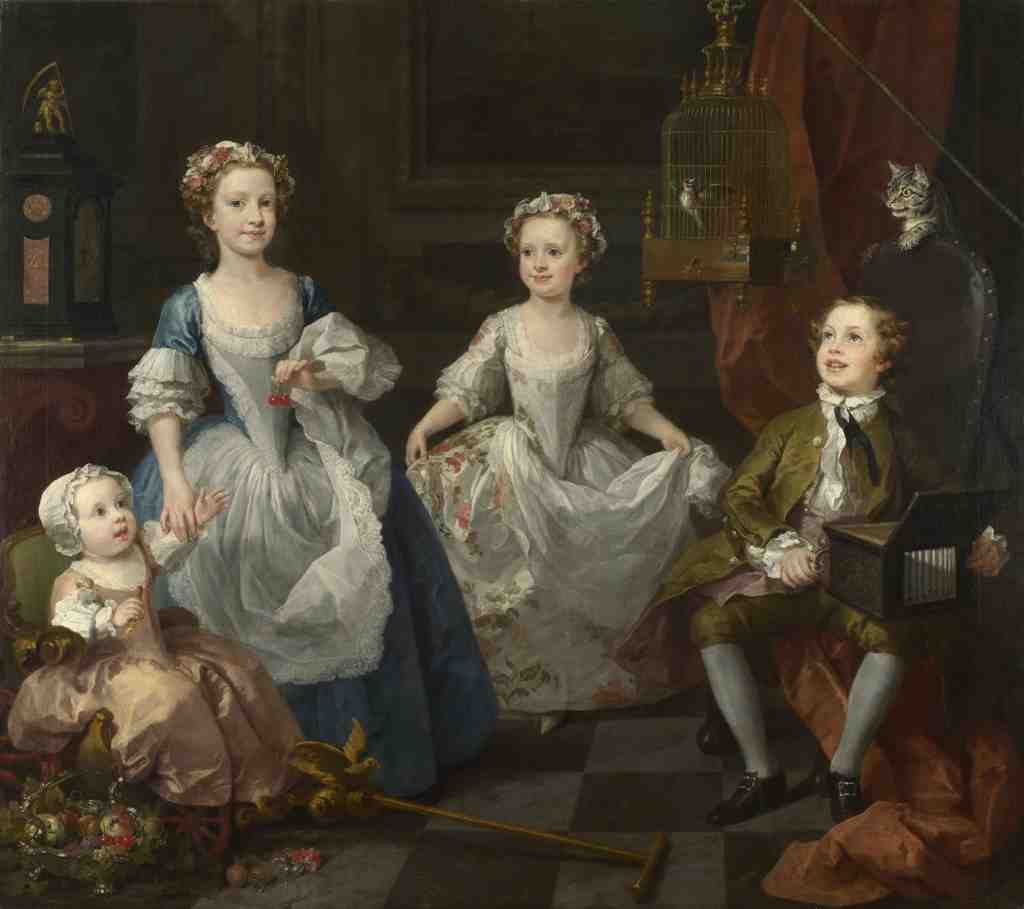 William Hogarth The Graham Children A4 Photo Print