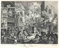 William Hogarth The Times Plate 1c 18th Vintage A4 Photo Print