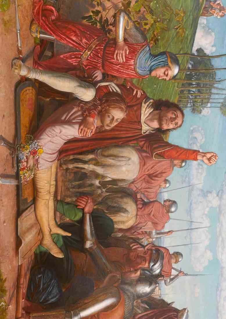 William Holman Hunt rienzi vowing to obtain justice for the death CROP A4 Photo Print