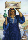 William Holman Hunt the afterglow in egypt crop A4 Photo Print