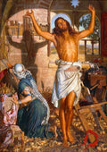 William Holman Hunt the shadow of death A4 Photo Print