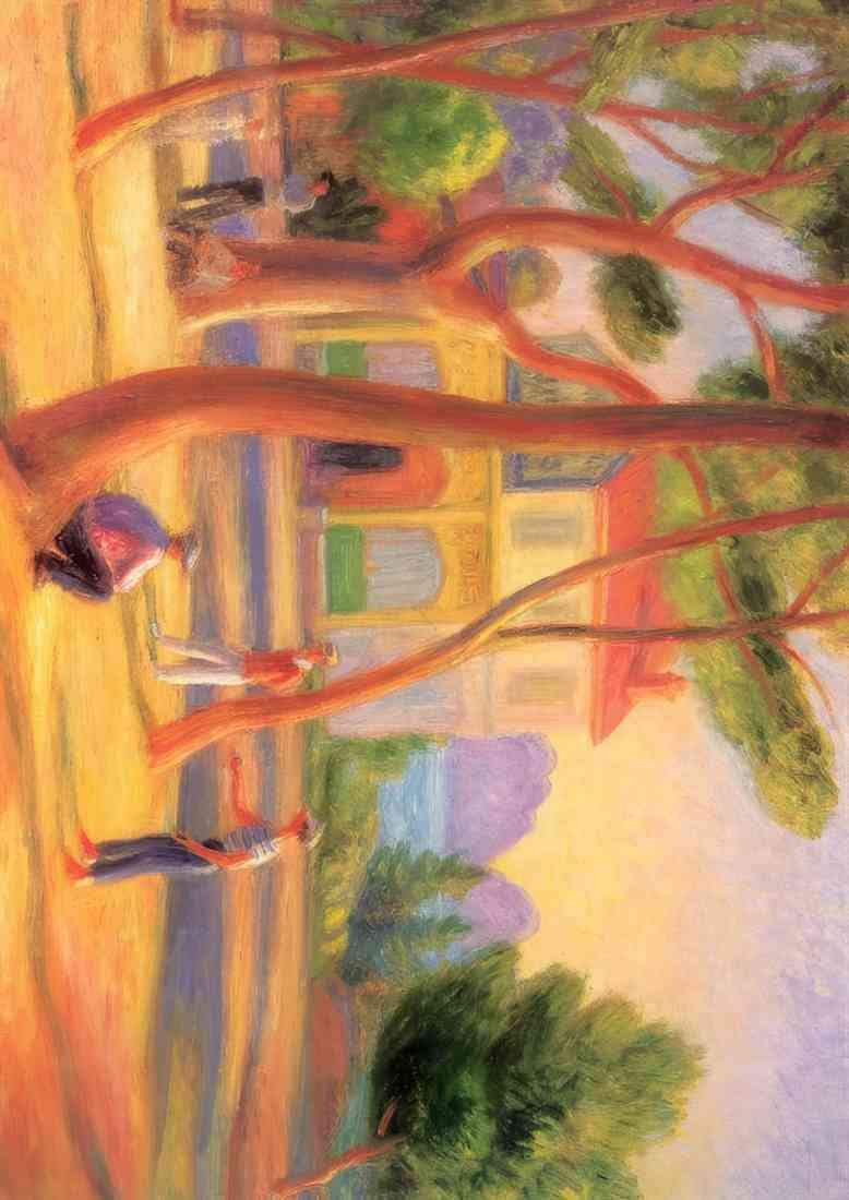 William James Glackens bowlers la ciotat 1930 A4 Photo Print