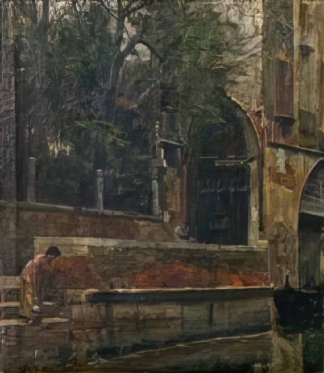 William Logsdail a corner of old venice 1885 Art A4 Photo Print