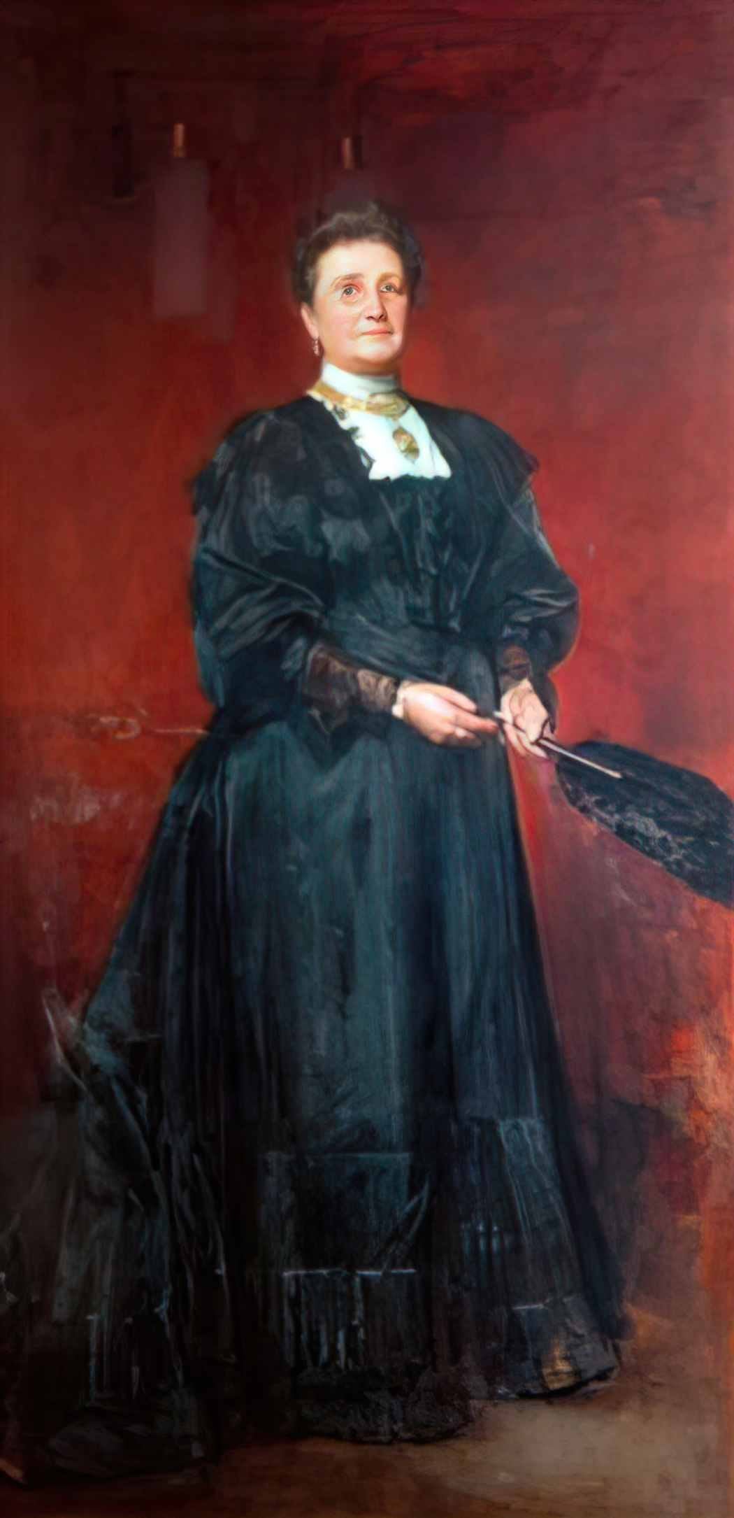William Logsdail mrs william smith 1908 Art A4 Photo Print