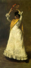 William Merritt Chase a madrid dancing girl Art A4 Photo Print