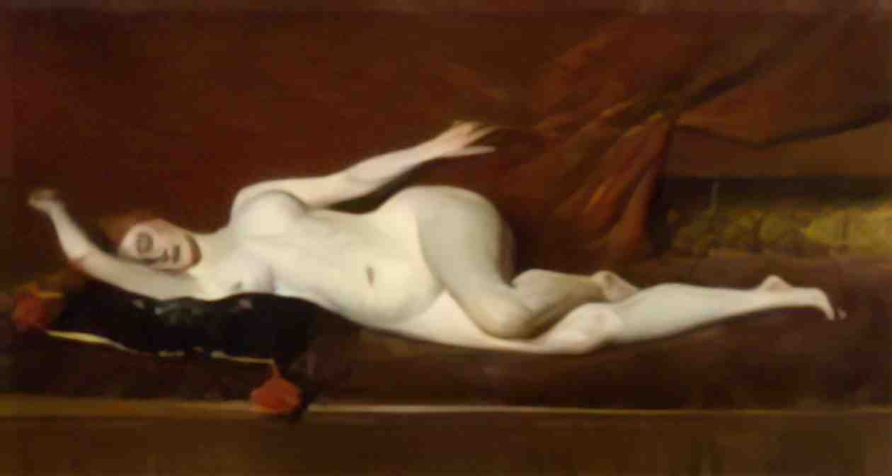 William Merritt Chase a study in curves Art A4 Photo Print