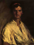 William Merritt Chase a young roman Art A4 Photo Print