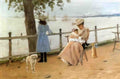 William Merritt Chase afternoon by the sea aka gravesend bay Art A4 Photo Print